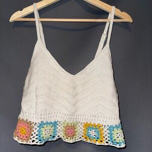 Crochet Granny Square Top